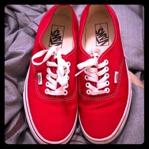 COPY - Classic Red Vans